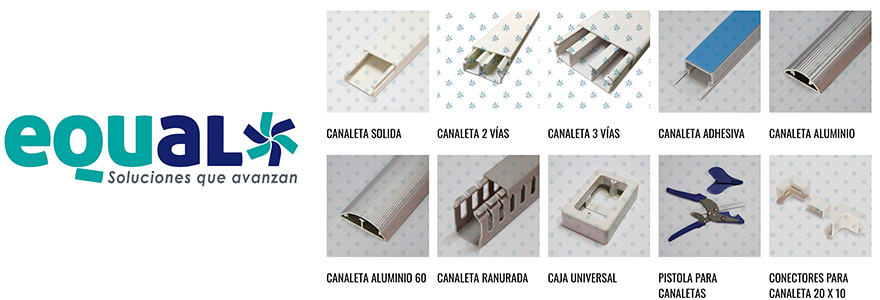 Ductos y canaletas para cableado