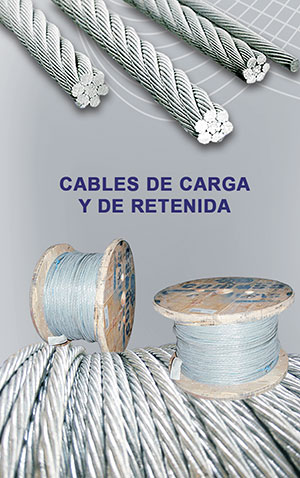 Cable de acero para retenida - Ceica